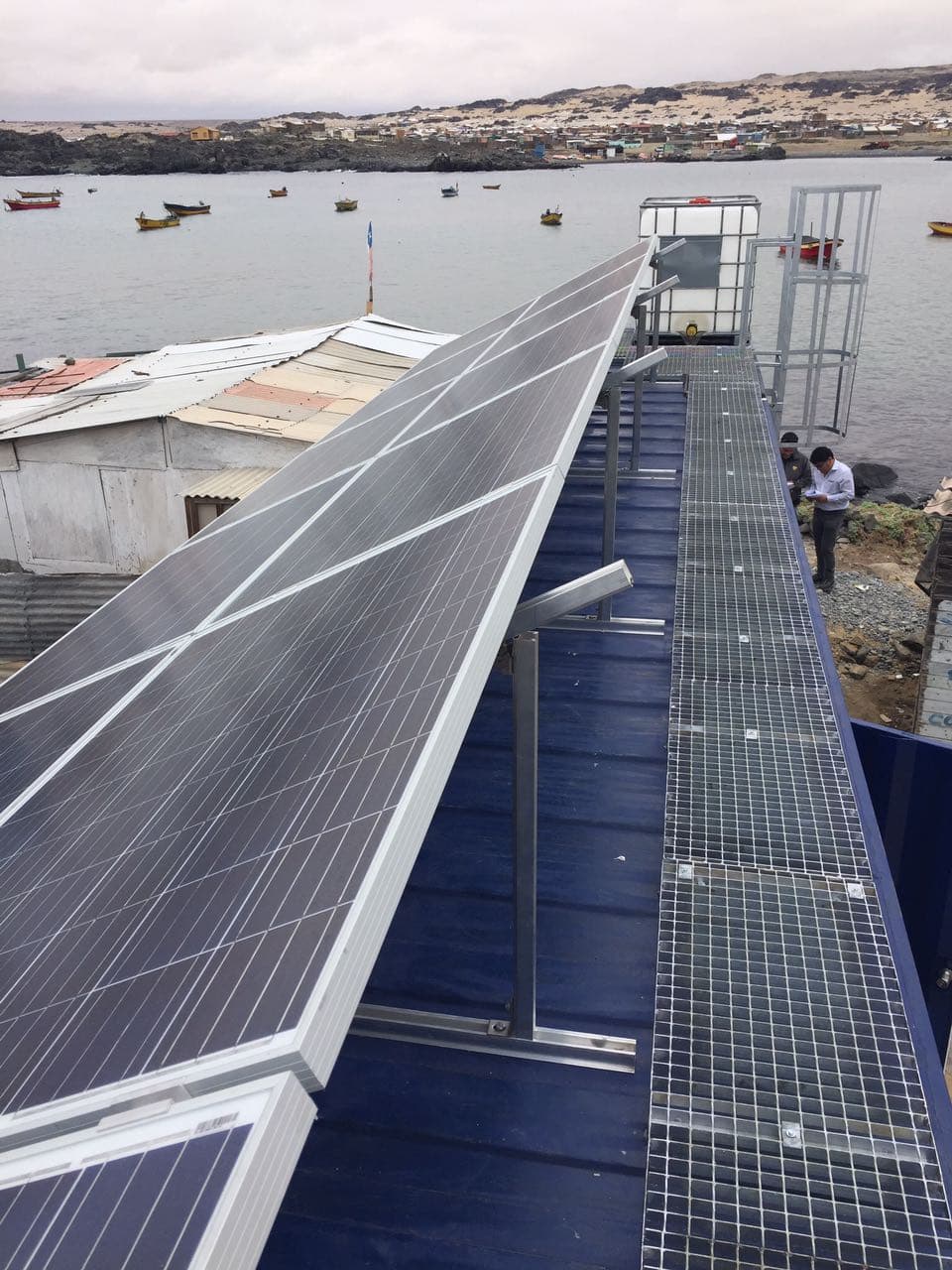 Cámaras de refrigeración solar móviles