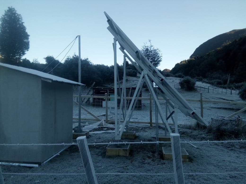 Energía solar para estancias remotas