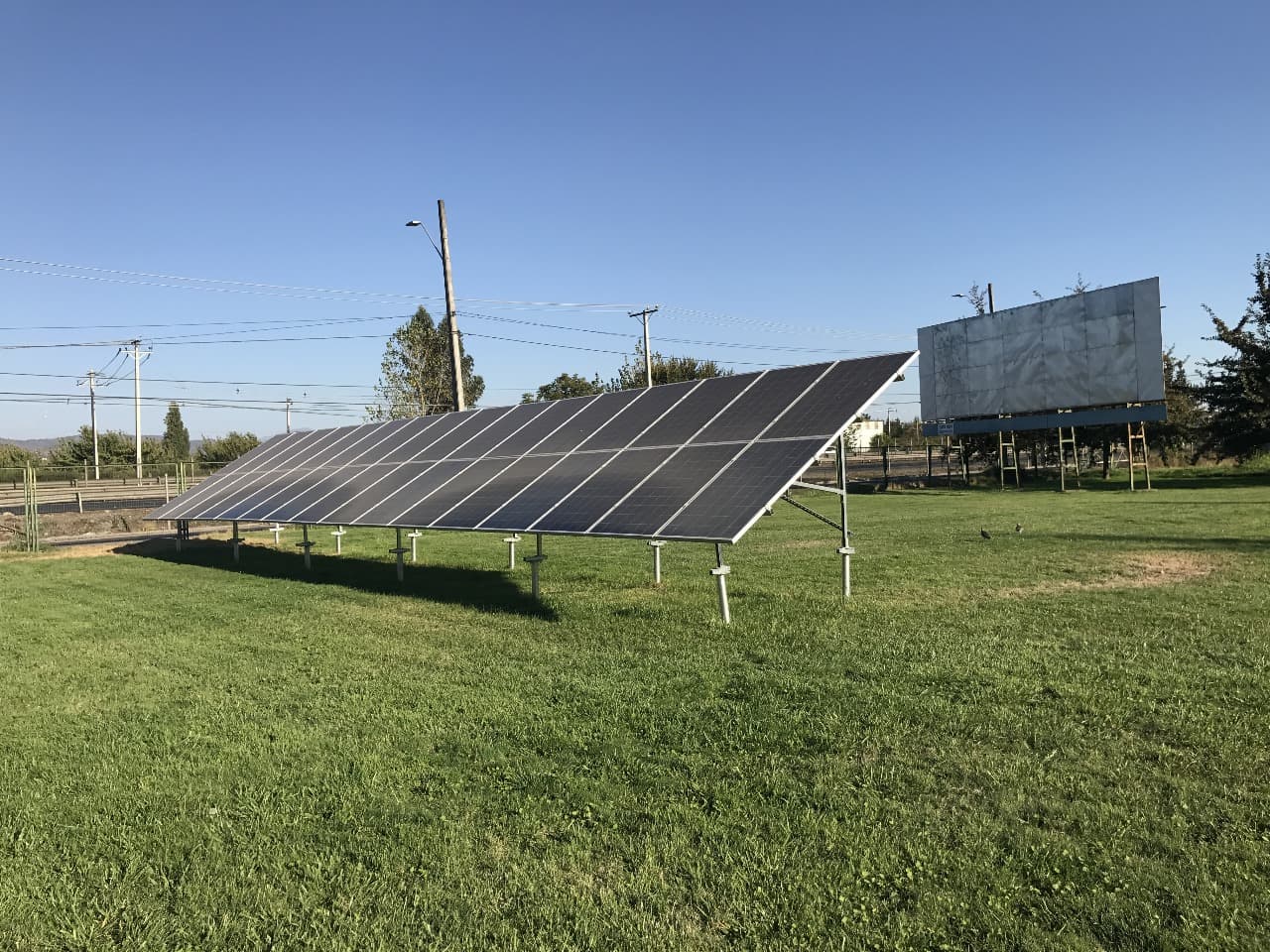 Sistema fotovoltaico universitario